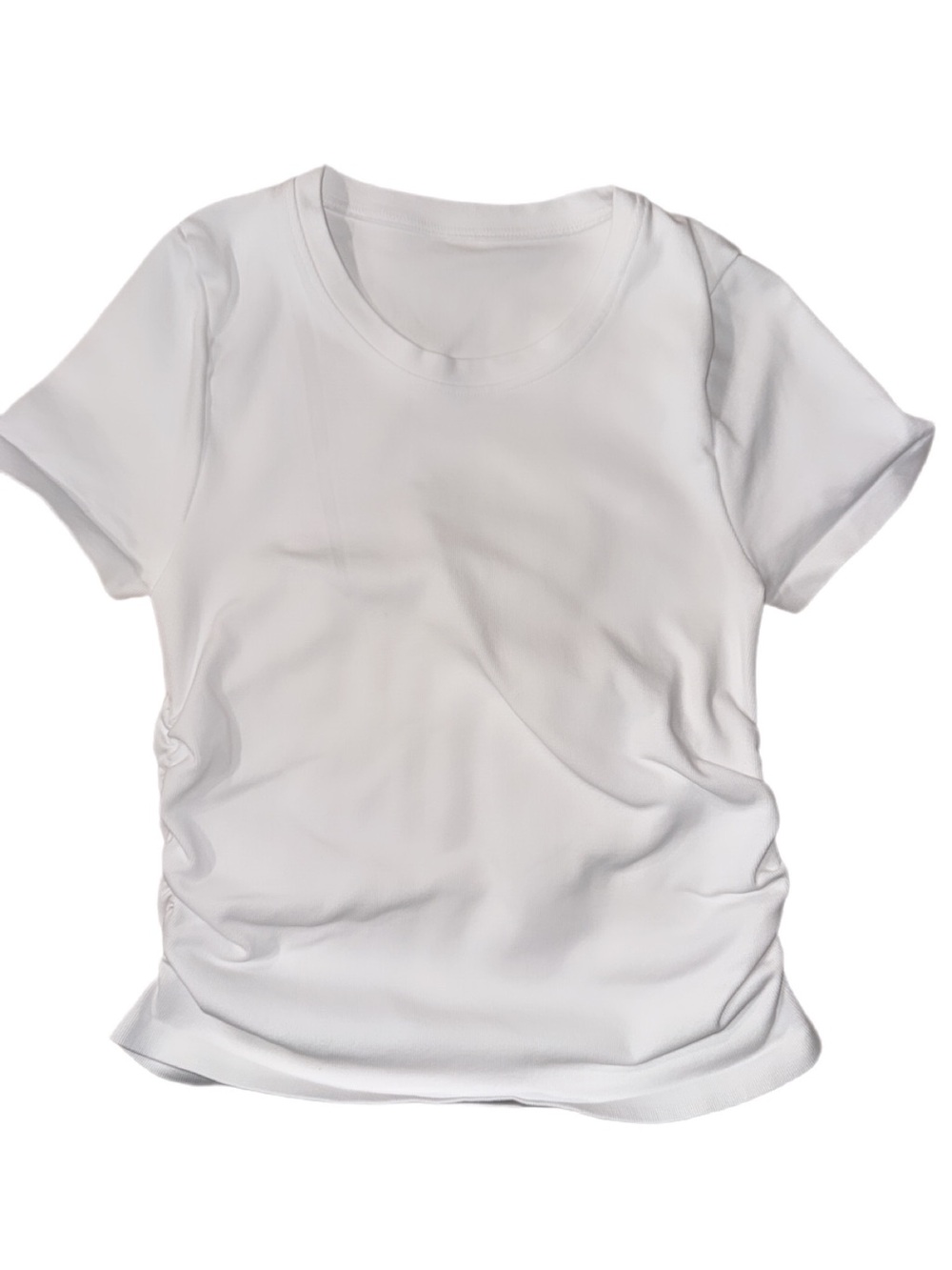Classic Women’s White Crewneck Tee Size Small Like New